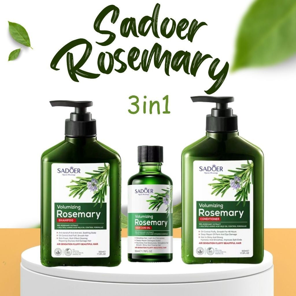 Sadoer Rosemary 4-in-1 Hair Care Set